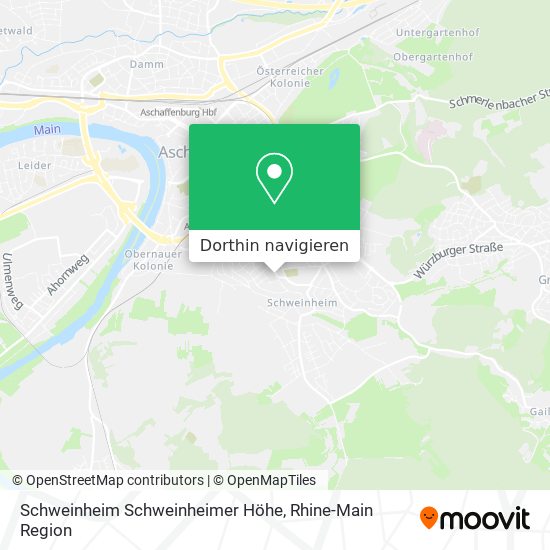 Schweinheim Schweinheimer Höhe Karte