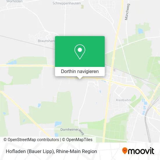 Hofladen (Bauer Lipp) Karte