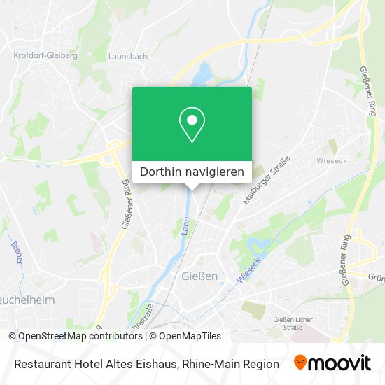 Restaurant Hotel Altes Eishaus Karte
