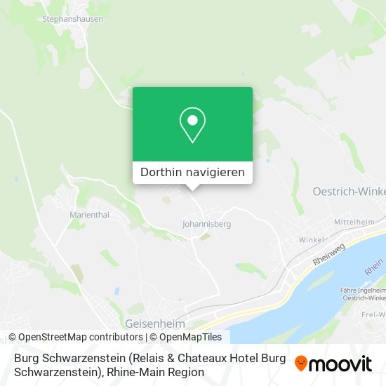 Burg Schwarzenstein (Relais & Chateaux Hotel Burg Schwarzenstein) Karte