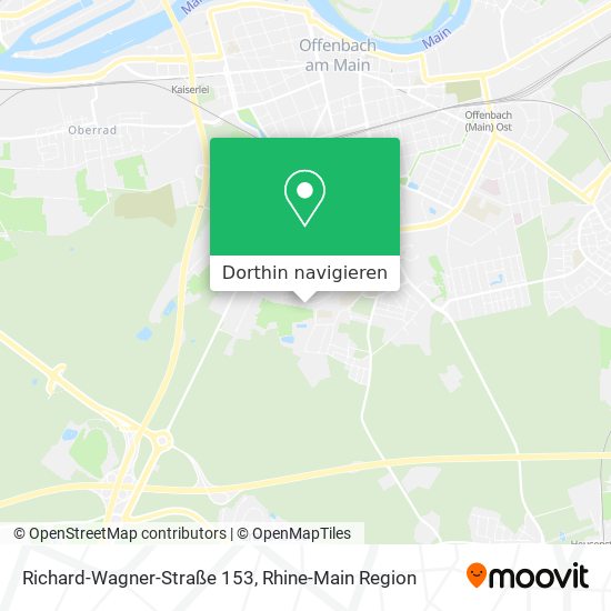 Richard-Wagner-Straße 153 Karte