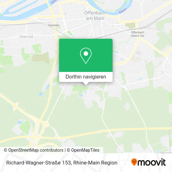 Richard-Wagner-Straße 153 Karte
