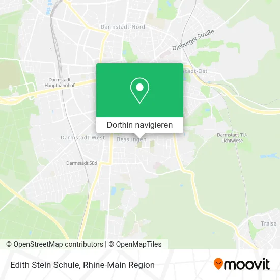 Edith Stein Schule Karte