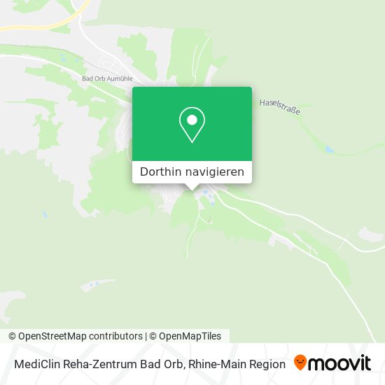 MediClin Reha-Zentrum Bad Orb Karte