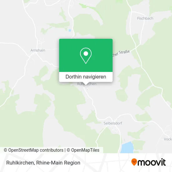 Ruhlkirchen Karte