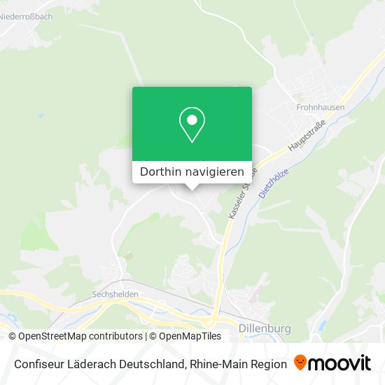 Confiseur Läderach Deutschland Karte