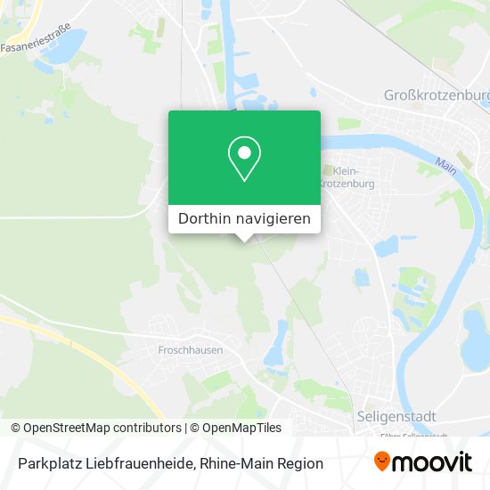 Parkplatz Liebfrauenheide Karte