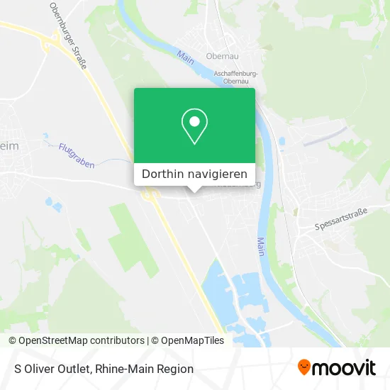 S Oliver Outlet Karte