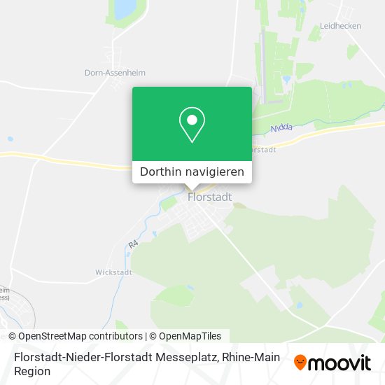 Florstadt-Nieder-Florstadt Messeplatz Karte
