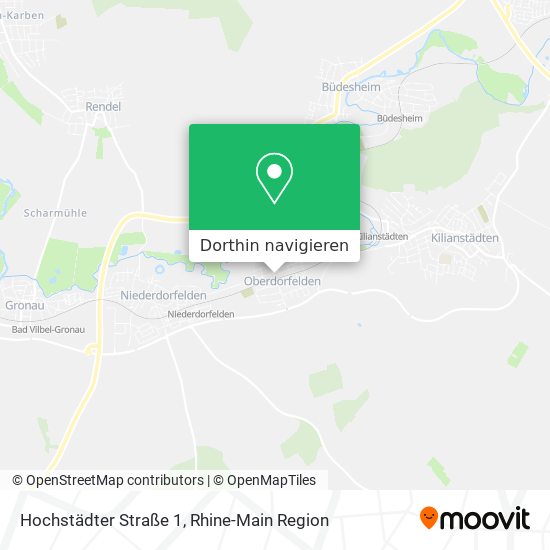 Hochstädter Straße 1 Karte