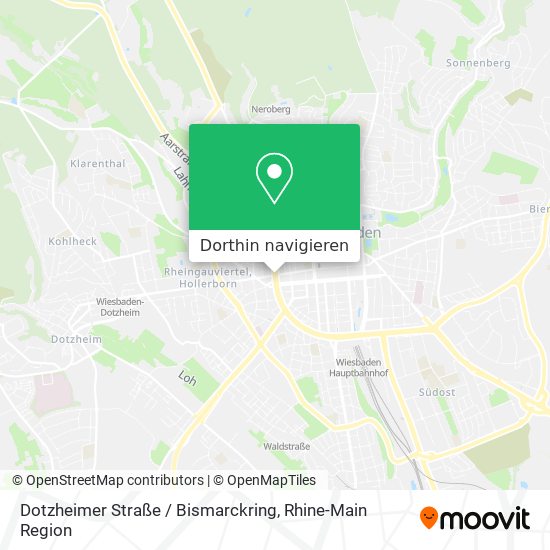 Dotzheimer Straße / Bismarckring Karte