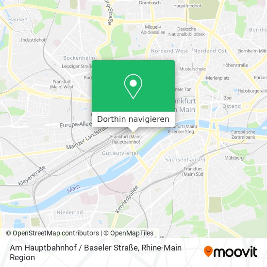 Am Hauptbahnhof / Baseler Straße Karte