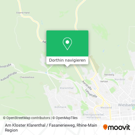 Am Kloster Klarenthal / Fasanerieweg Karte