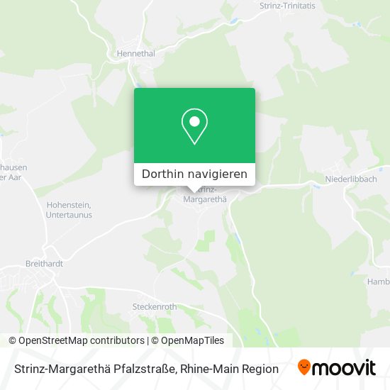 Strinz-Margarethä Pfalzstraße Karte