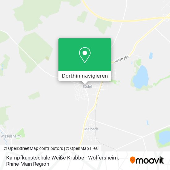 Kampfkunstschule Weiße Krabbe - Wölfersheim Karte