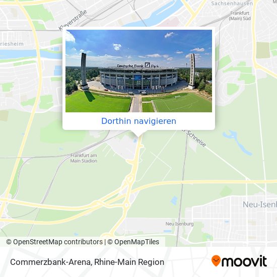 Commerzbank-Arena Karte