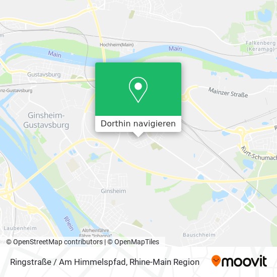 Ringstraße / Am Himmelspfad Karte