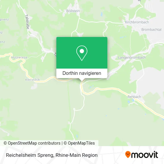 Reichelsheim Spreng Karte