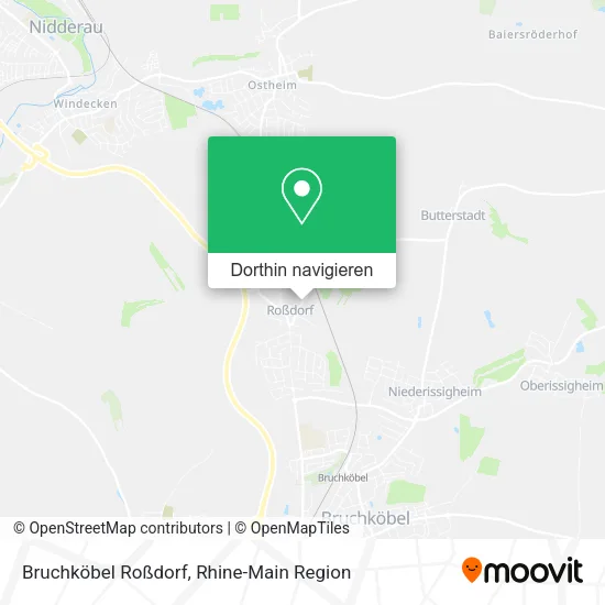 Bruchköbel Roßdorf Karte