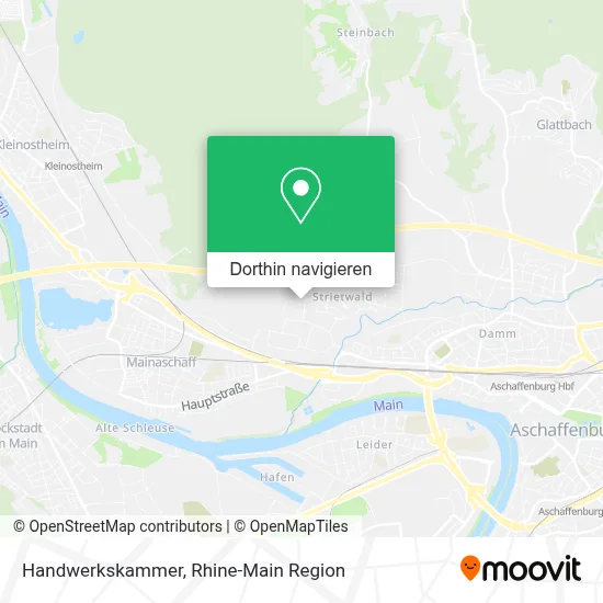 Handwerkskammer Karte