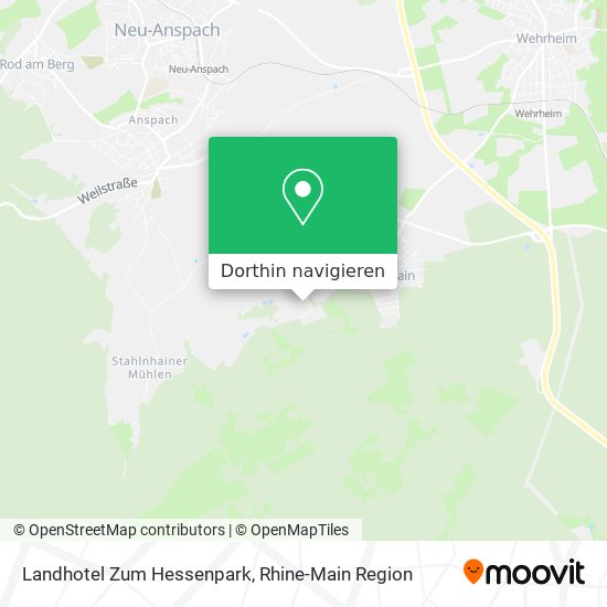 Landhotel Zum Hessenpark Karte