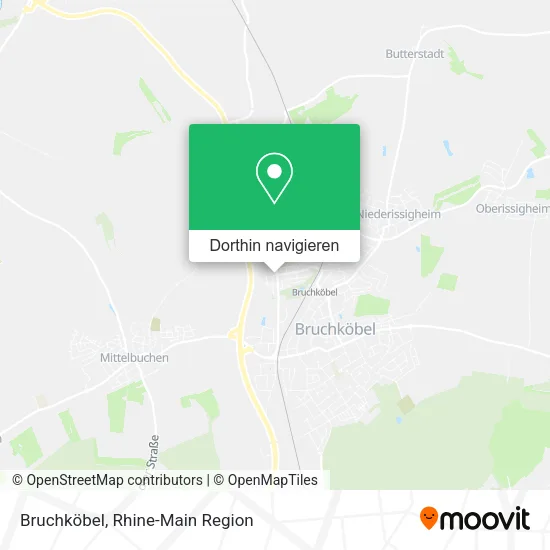 Bruchköbel Karte
