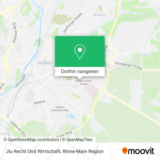 Jlu Recht Und Wirtschaft Karte