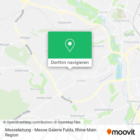 Messeleitung - Messe Galerie Fulda Karte