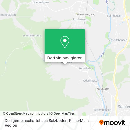 Dorfgemeinschaftshaus Salzböden Karte