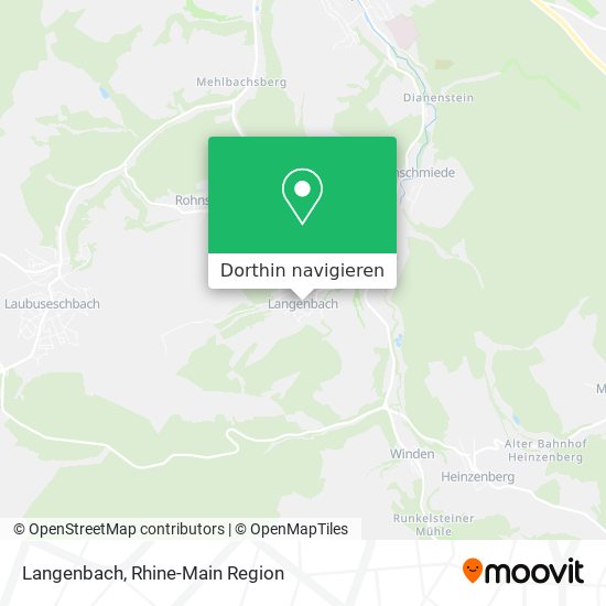 Langenbach Karte