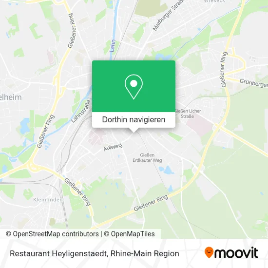 Restaurant Heyligenstaedt Karte