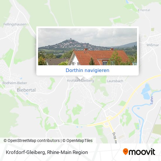 Krofdorf-Gleiberg Karte