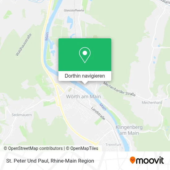 St. Peter Und Paul Karte