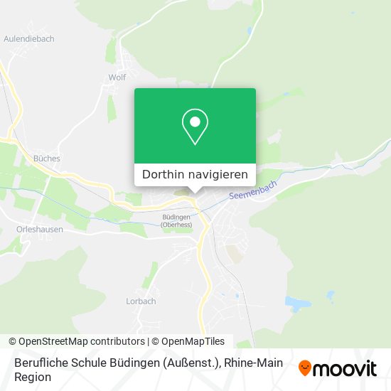 Berufliche Schule Büdingen (Außenst.) Karte