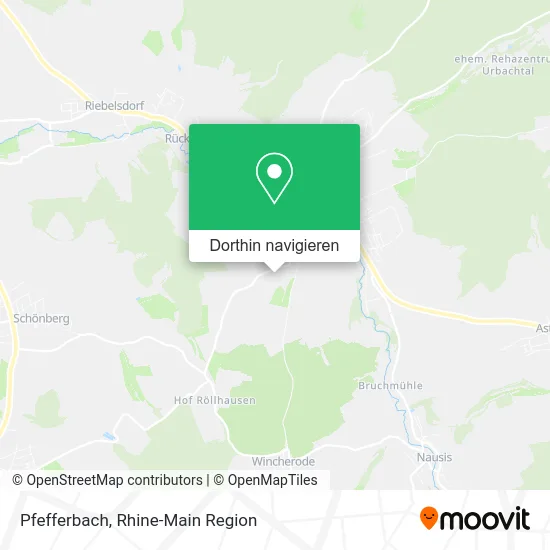 Pfefferbach Karte