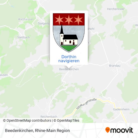 Beedenkirchen Karte