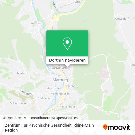 Zentrum Für Psychische Gesundheit Karte