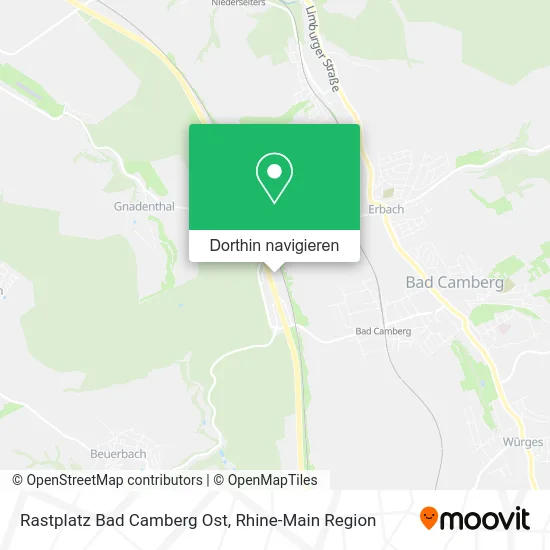 Rastplatz Bad Camberg Ost Karte