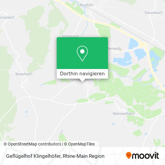 Geflügelhof Klingelhöfer Karte