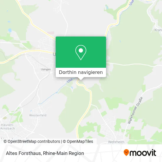 Altes Forsthaus Karte