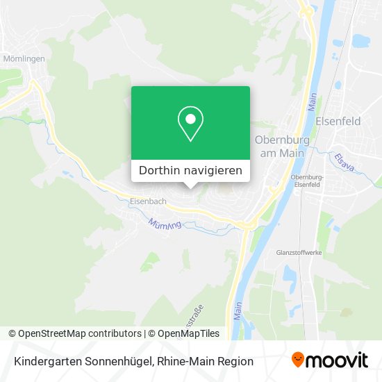 Kindergarten Sonnenhügel Karte