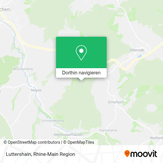 Luttershain Karte