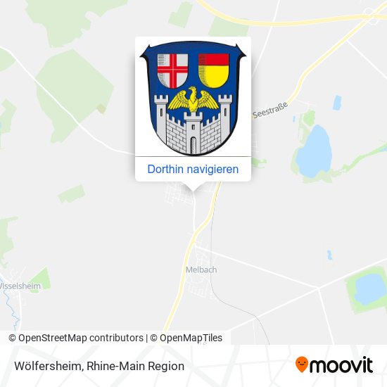 Wölfersheim Karte