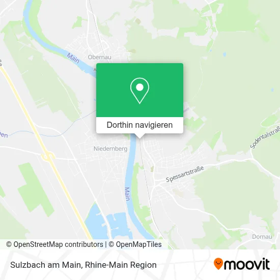 Sulzbach am Main Karte