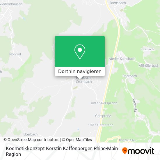 Kosmetikkonzept Kerstin Kaffenberger Karte