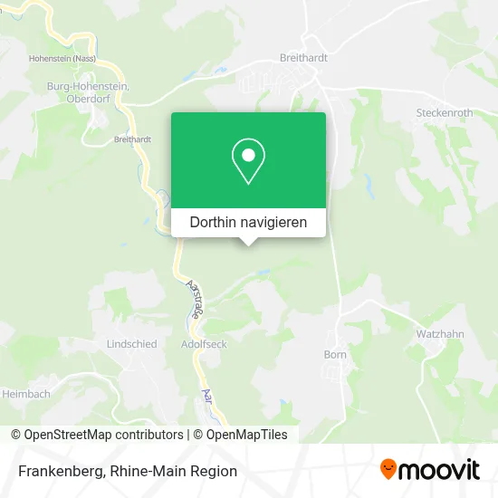 Frankenberg Karte