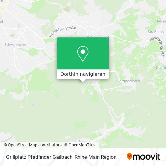 Grillplatz Pfadfinder Gailbach Karte