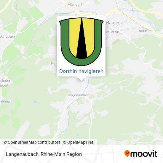 Langenaubach Karte