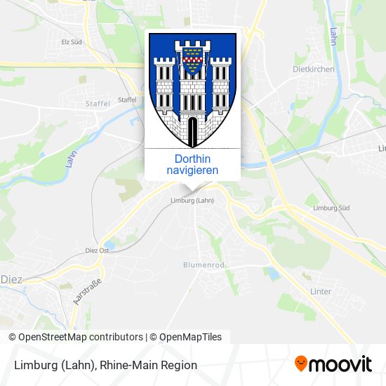 Limburg (Lahn) Karte