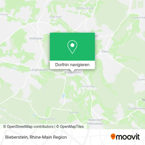 Bieberstein Karte